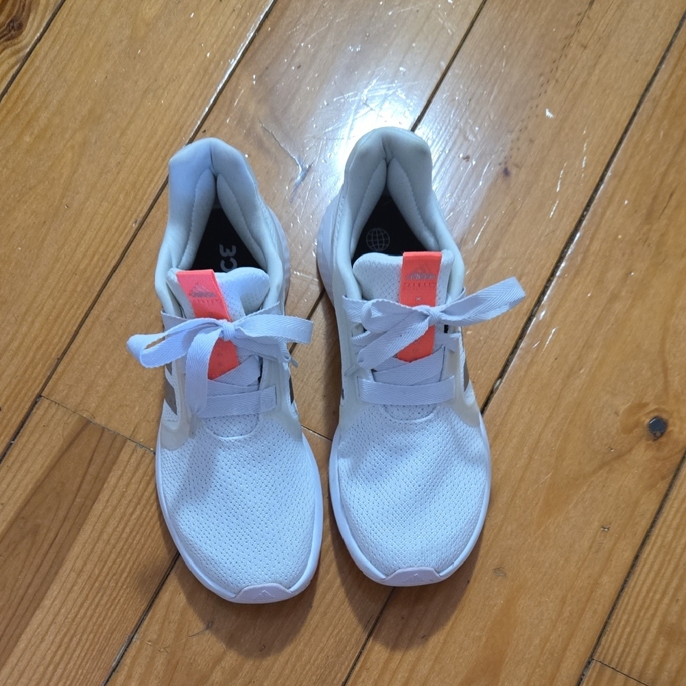 Adidas White and Pink Sneakers